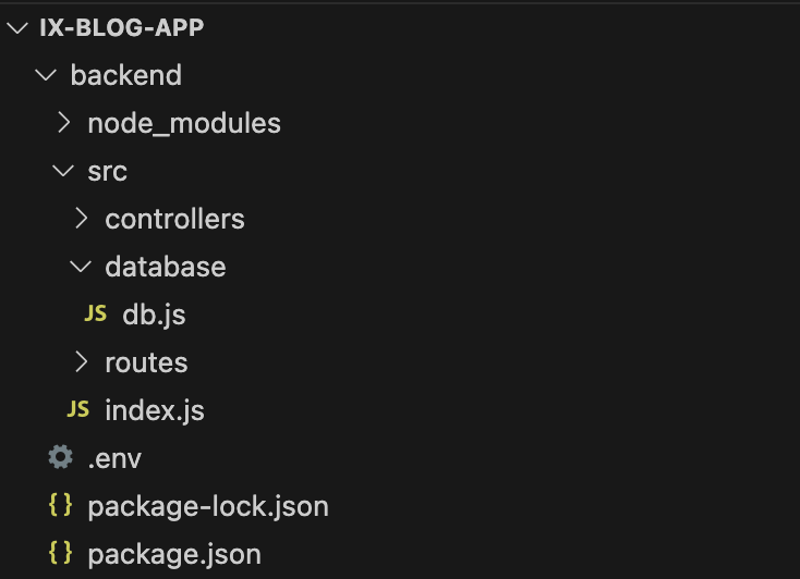 Express App File Structure
