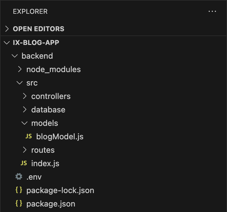 Express App File Structure