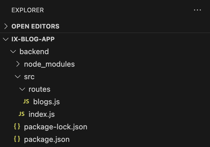 Express App File Structure