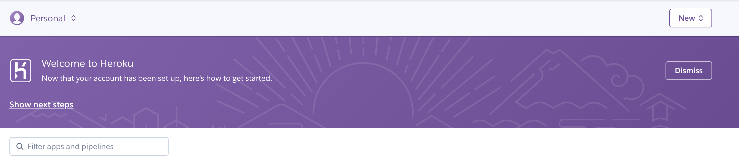 Heroku app create