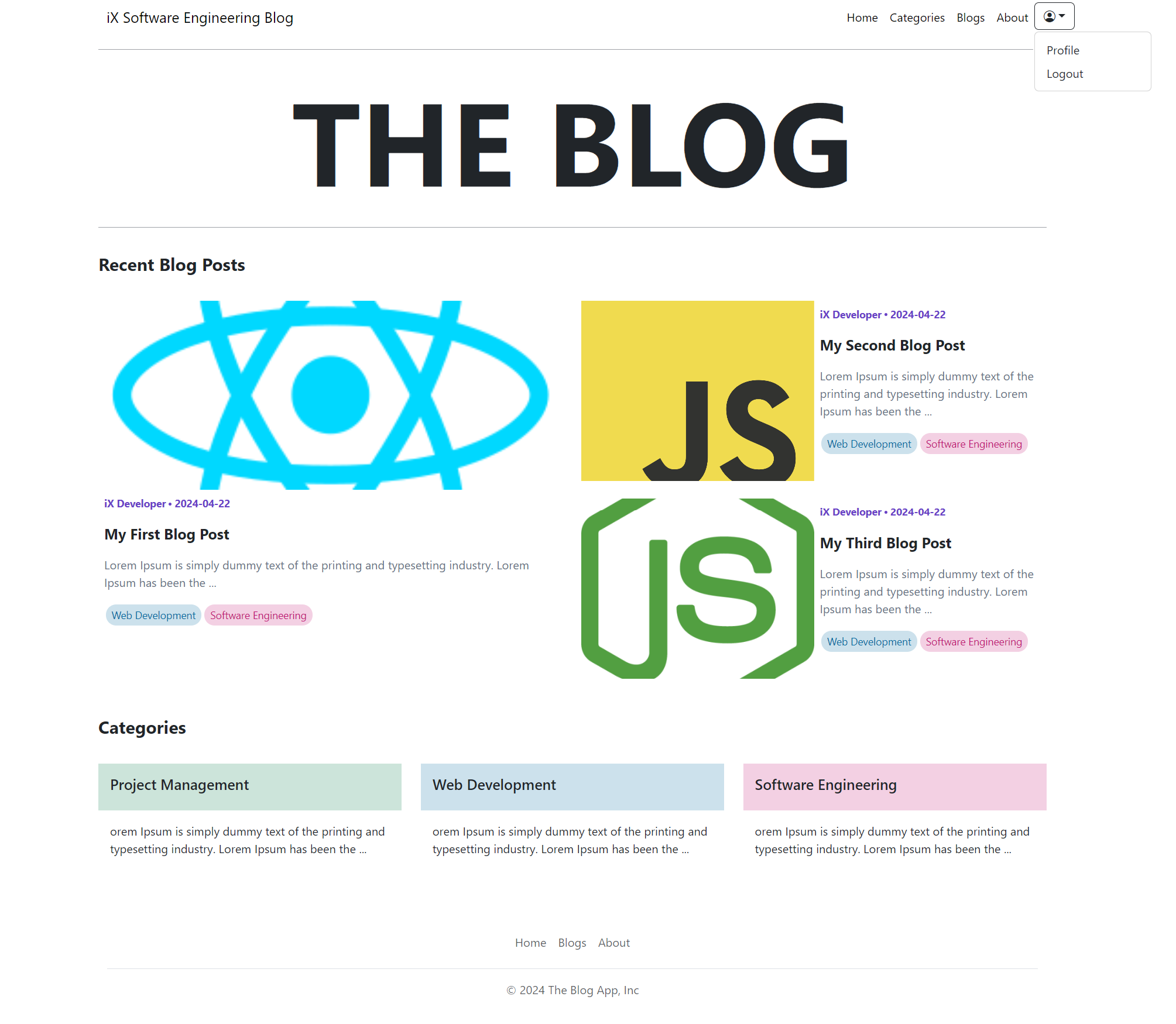 Landing Page