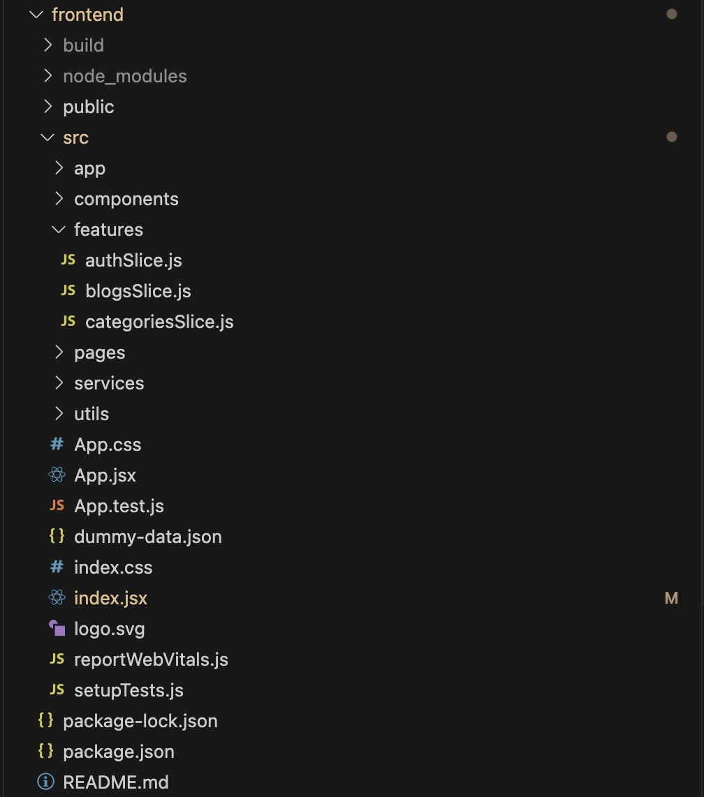 Redux State File Structure